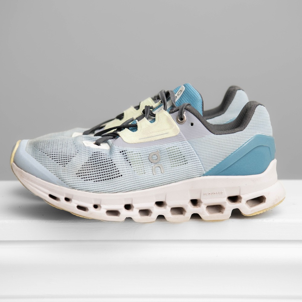 On Cloud CloudMonster Sz 6.5 Blue Athleisure Chunky Orthopedic Sneakers GorpCore